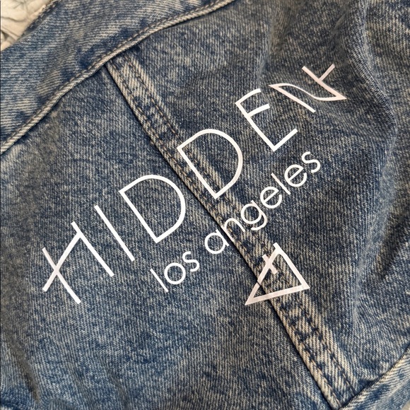Hidden Los Angeles Denim Crossbody Bag - Picture 2 of 5